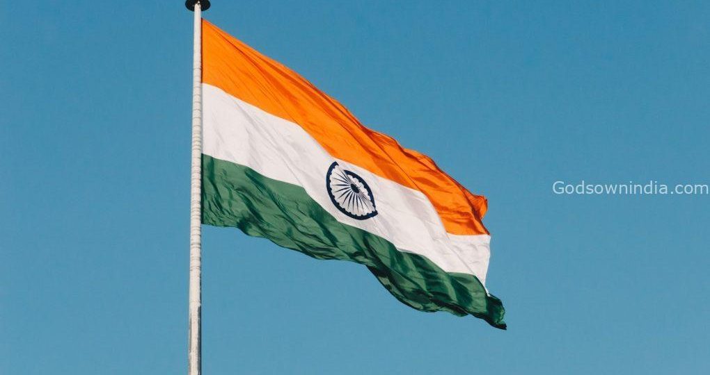 flag hanging on pole