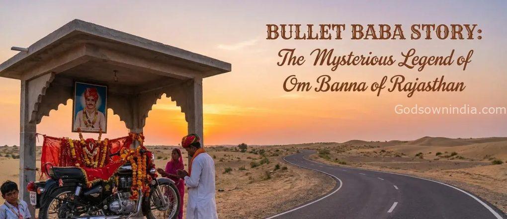 The legendary Royal Enfield bike at Om Banna Bullet Baba Temple Rajasthan.