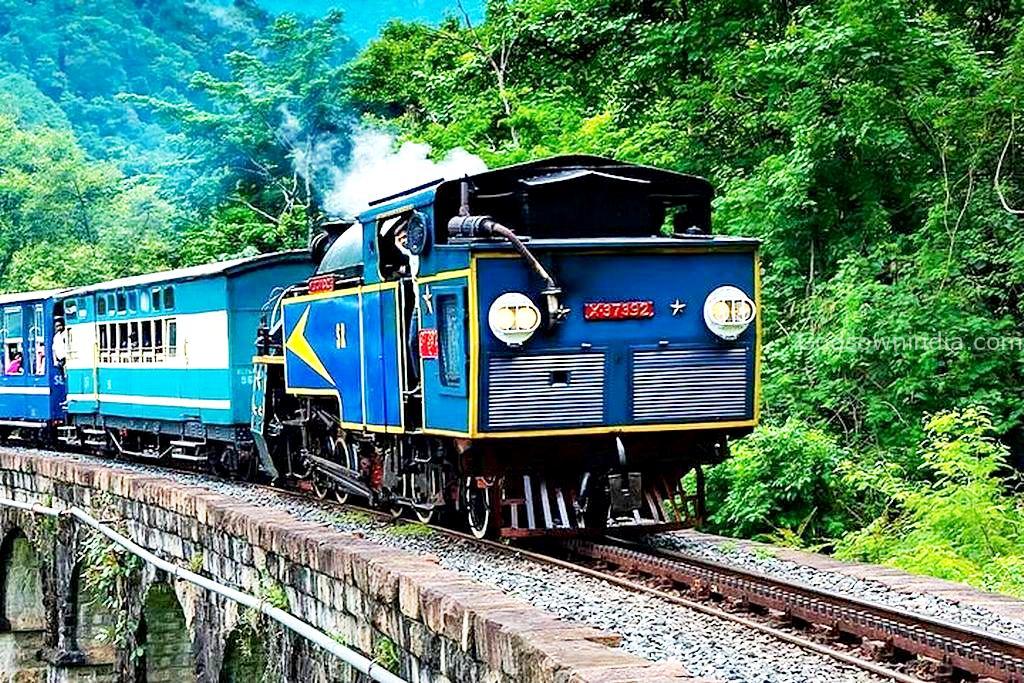 Ooty toy train ride in Nilgiris Western Ghats Tamil Nadu