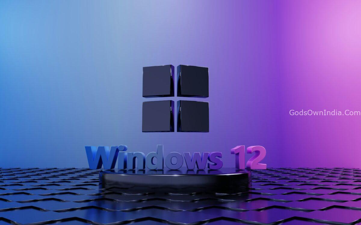 a purple and blue room with windows 12 on the wall